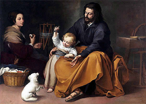 Sacra Famiglia di Murillo