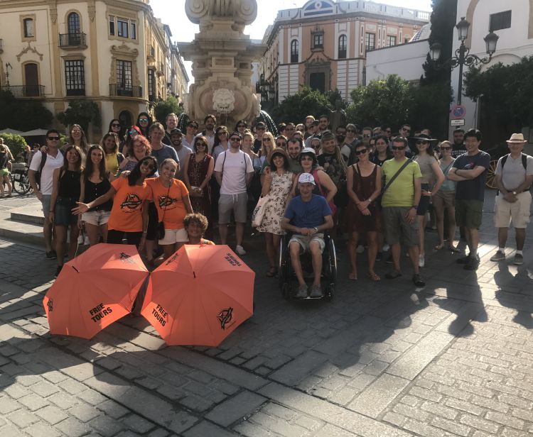 Monuments free tour Seville
