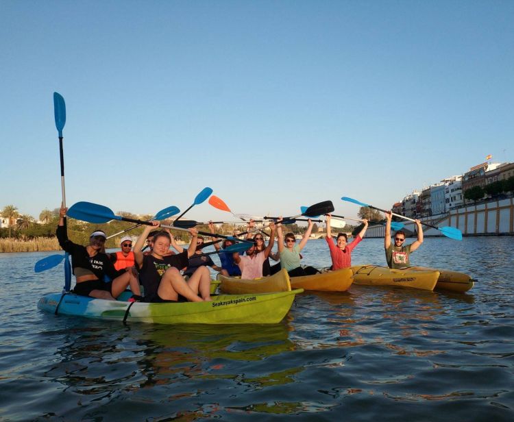 Kayak en el Guadalquivir