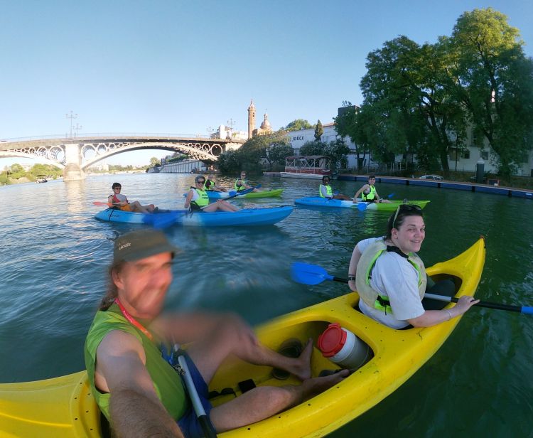 Kayak sul Guadalquivir