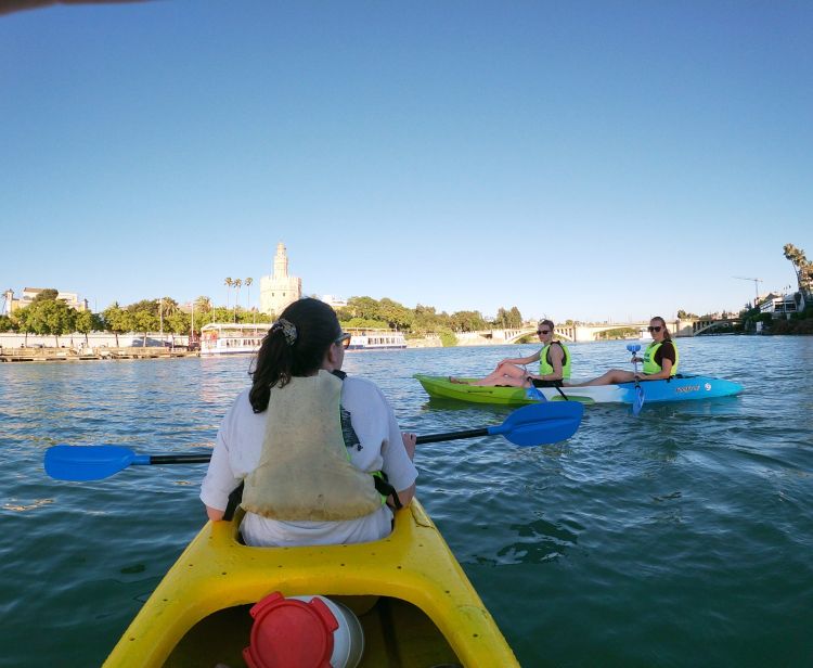 Kayak sul Guadalquivir